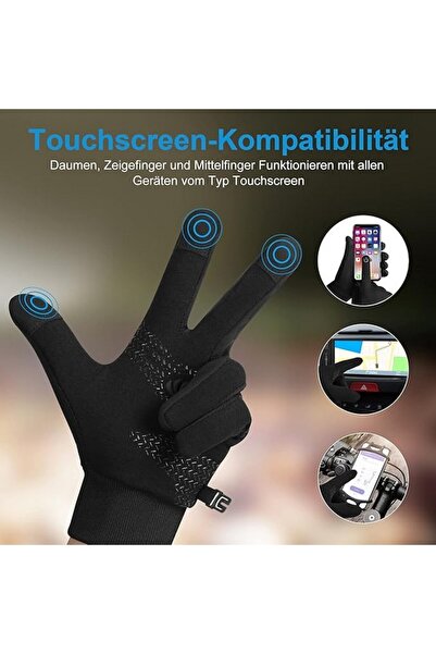 OEM Lapulas unisex gloves, with touchscreen, lightweight winter, windproof, size S,