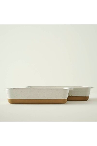 Bella Maison Margot Stoneware Baking Dish White (33.1X19.6X7 cm)