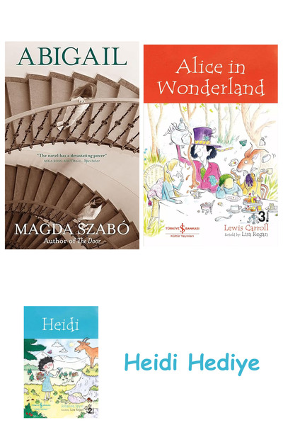 Bloomsbury أبيجيل + أليس في بلاد العجائب + هايدي