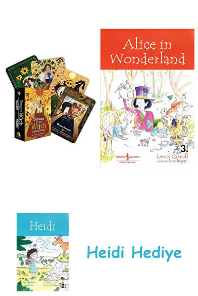 Bloomsbury مواسم الساحرة - لاماس أوراكل + أليس في بلاد العجائب + هايدي