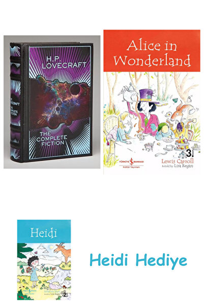 Bloomsbury الروايات الكاملة، الجزء الأول: ه.ب. لوفكرافت: الروايات الكاملة + أليس في بلاد العجائب + هايدي
