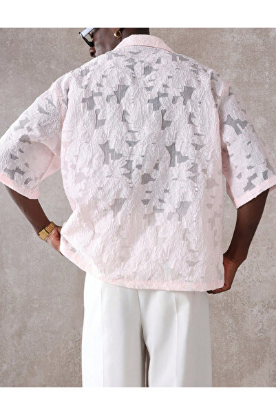 Sheya Shein short sleeve shirt, pink