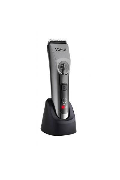 Zilan ZLN 8702 professional hair clipper, LED, 120 min battery life, IPX6, gray