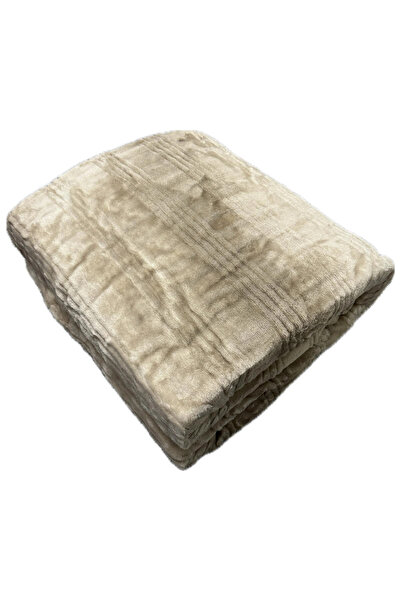 Merinos Harmony Double Plush Blanket 220X240 Mink Color New Model New Pattern