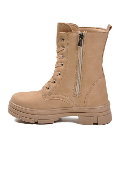 AYAKMOD Non-Slip Sole with Fleece Inside Nut Girl's Boots G-1001 F Frmr