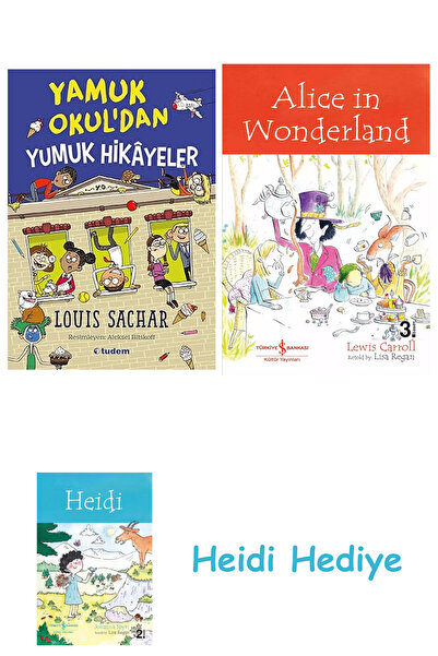 Bloomsbury Yumuk Stories from Yumuk School + Alice in Wonderland + Heidi