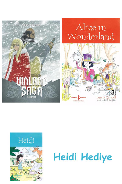 Bloomsbury Винланд Сага, книга втора: 02 + Алиса в страната на чудесата + Хайди
