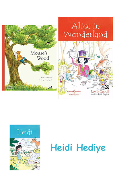 Bloomsbury Το ξύλο του Μάους: Ένα έτος στη φύση + Η Αλίκη στη χώρα των θαυμάτων + Η Χέιντι