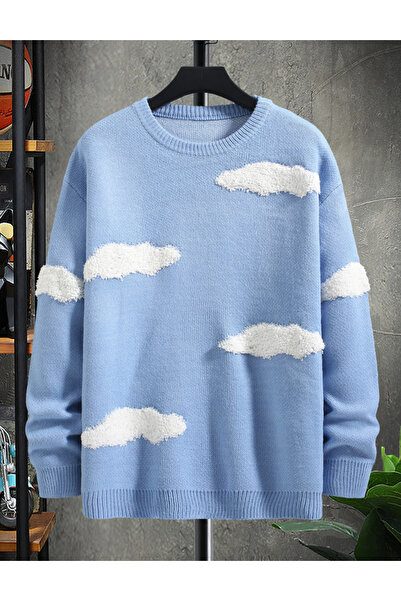 Sheya Shein MANFINITY sweater, blue