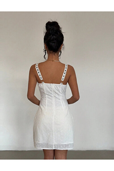 Sheya Shein mini dress, white