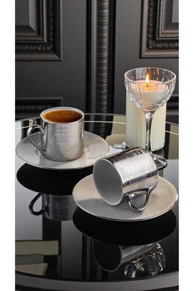 ariana sytle 2 Kişilik 4 Parça Rüya Porselen Türk Kahve Fincan Takımı Plt