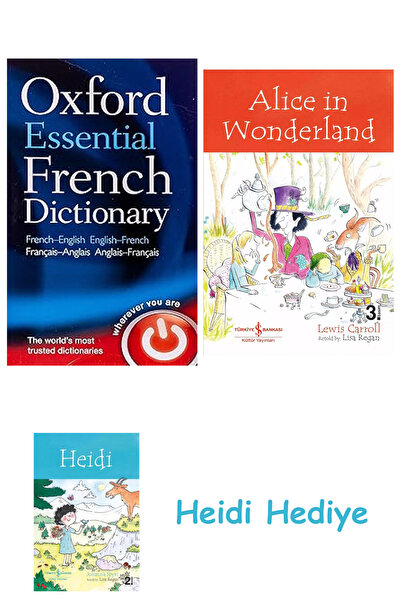 Bloomsbury Dicționarul francez esențial Oxford + Alice în Țara Minunilor + Heidi