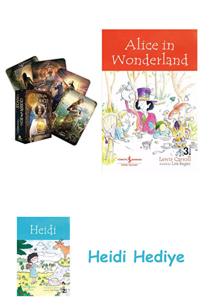 Bloomsbury ملكة الشمس أوراكل: إرشادات من خلال الطاقات الشمسية والموسمية + أليس في بلاد العجائب + هايدي