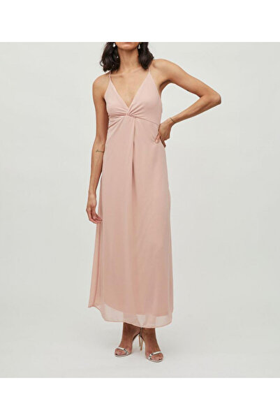 VILA Long dress, Pink