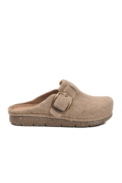 AYAKMOD Camel Felt Anatomical Women's House Slippers K-117.005 Z