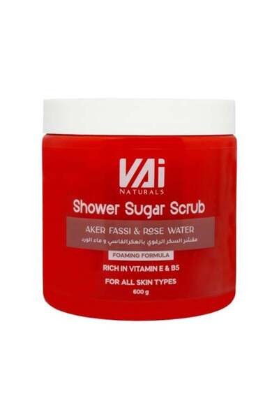 VAI مقشر السكر الرغوي برائحة العود الفاسي والورد 600 مل