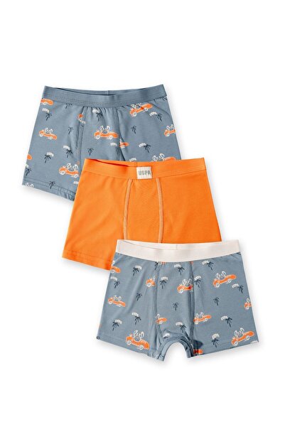 U.S. Polo Assn. U.S.Polo Boys' 3-Piece Boxer Set