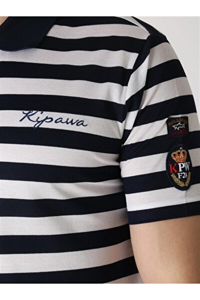 PAUL&SHARK MEN'S KNITTED POLOSHIRT C.WCOTTON