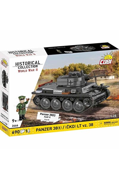 COBI Panzer 38(t) / (CKD) LT vz.38, 690 pieces ( COBI-2666 )