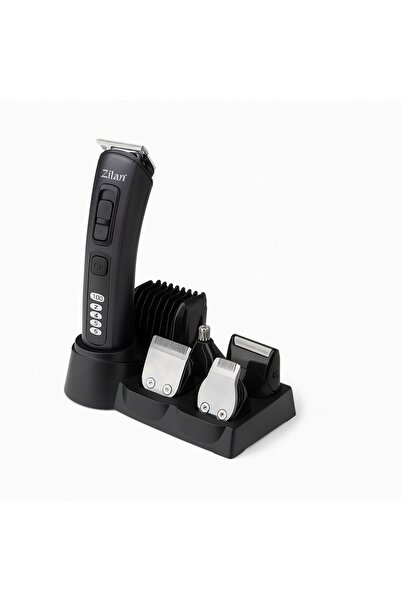 Zilan 10-in-1 Hair Trimmer ZLN 8658, LED, 5 heads, 60 min runtime, black
