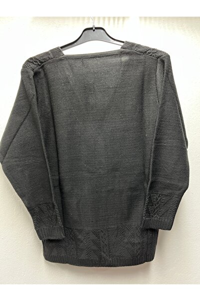 Rüya Hattuş Self-Patterned Mother's Jacket with Pockets