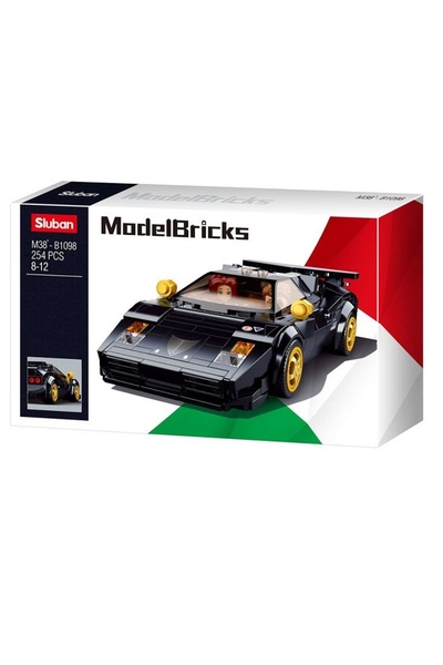 Sluban Construction set models, 254 pieces, Sports car -