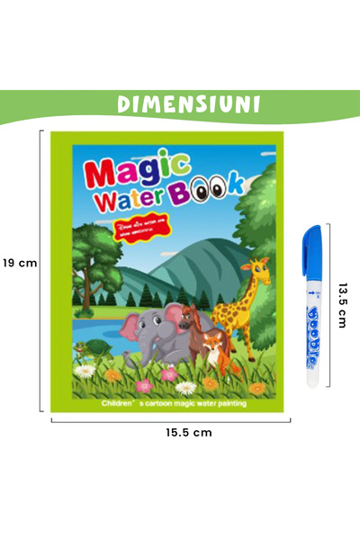 Pitikot Magic Book Pitikot® Water Coloring Book, Reusable, Dumbo and his friends