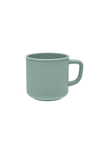 Kikka Boo Silicone cup with handle for independent drinking, Platinum Sage Green
