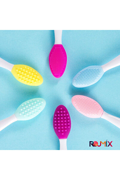 Rojmix Siyah Nokta Temizleyici Fırça Burun Siyah Nokta Temizleyici Dudak Peeling Fırça Fix premium Özel