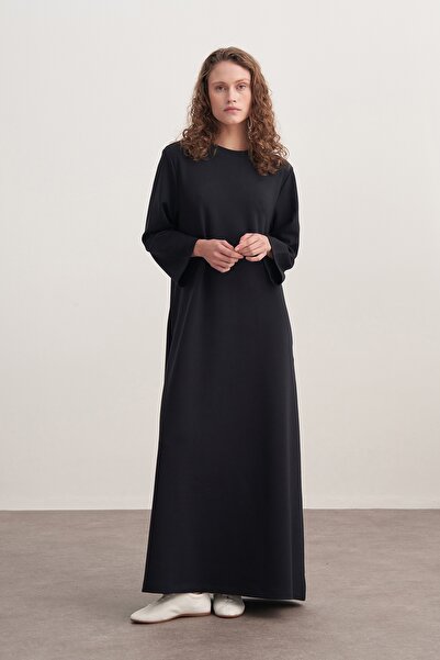 EBU Prive Γυναικείο φόρεμα Interlock O oversized Navy Blue