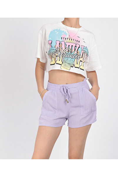 Hailys Shorts, Purple