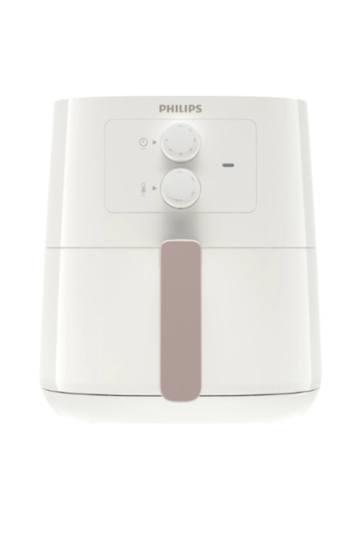 Philips frying pot, 800 g (4.1 L) capacity, temperature control, auto shut-off, White/Gold Pink - HD