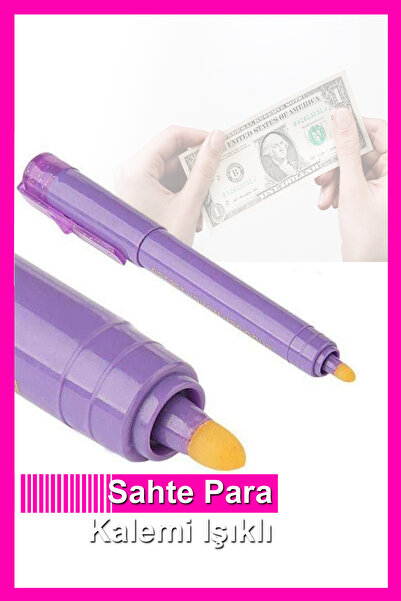 Bundera Para Kalemi Işıklı Para Kontrol Cihazı Para Tanıma Ayırma Dedektörü Cihazı