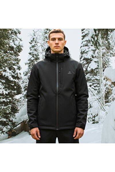 Nato North Softshell Mont - Siyah