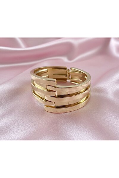 EFSU BİJUTERİ Çelik Kalın Kaburga Bilezik