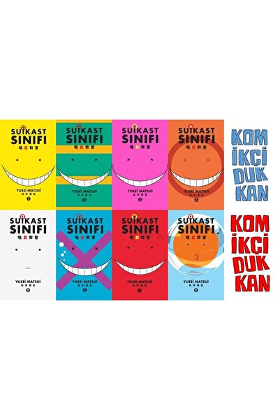 Gerekli Şeyler Yayıncılık Suikast Sınıfı 1-2-3-4-5-6-7-8 manga seti (8 kitap)...