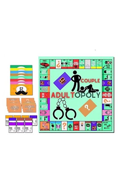 OEM Adult board game, EVNC, Adultopoly, suitable for couples