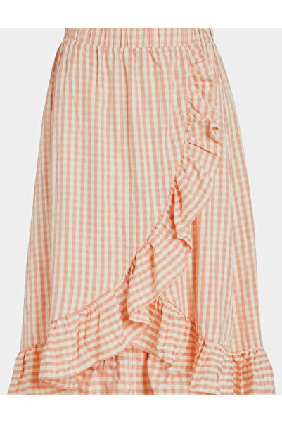 VILA Skirt, Peach