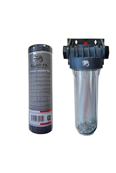 Spring Water Euro Fil Tesisat Tipi Su Arıtma Sistemi Tekli