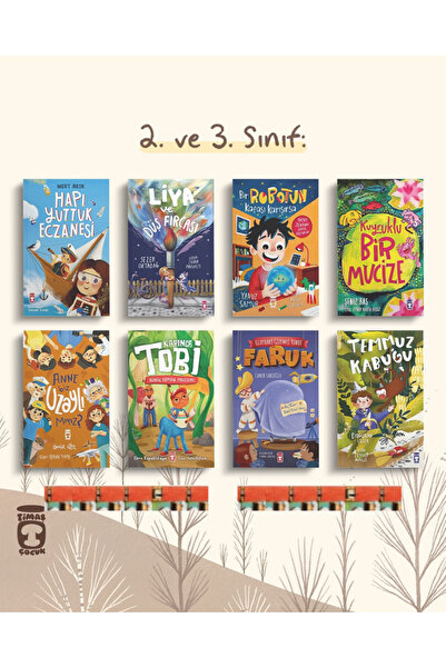 Timaş Çocuk 2.3. SINIF- Liya ve Düş Fırçası, Anne Biz Uzaylımıyız?, Karınca T...