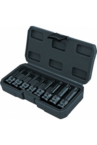 Topmaster Impact Torx Socket Bit Set 8 pcs CR-Mo TMP 338800