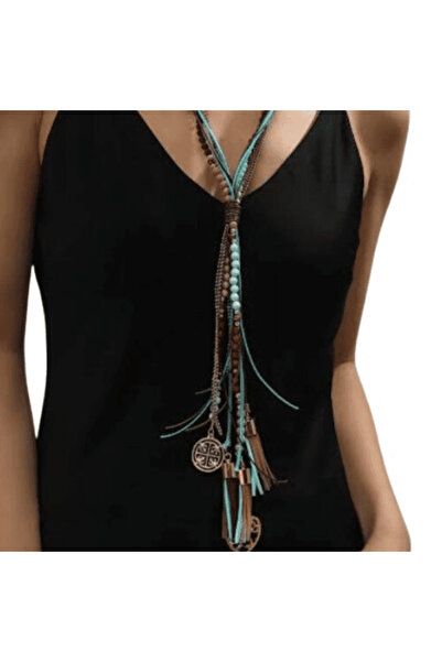 CRM BohoSummer Necklace, CRM, MultiLayer, MultiColor, 65 cm