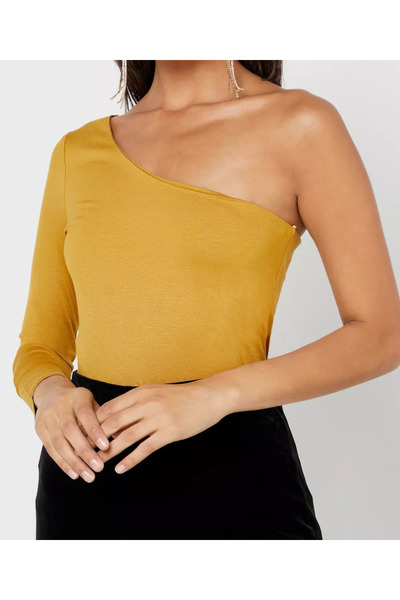Evendi Blouse, Mustard