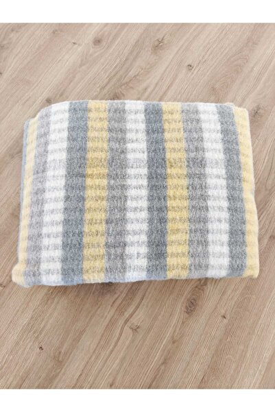 Lifya Wool Soft Blanket Single Size Beige Brown