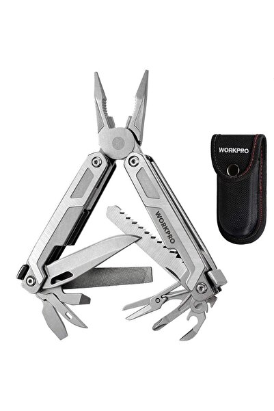 Workpro WP382008 16 IN 1 Çok Fonksiyonlu Profesyonel Pense Seti + Taşıma Kılıfı