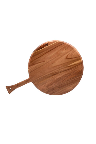 Bien Servi Elegant Design Round Acacia Wood Cutting Board