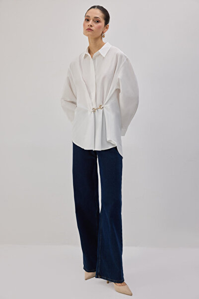 Touché Privé Poplin Shirt with Metal Accessories