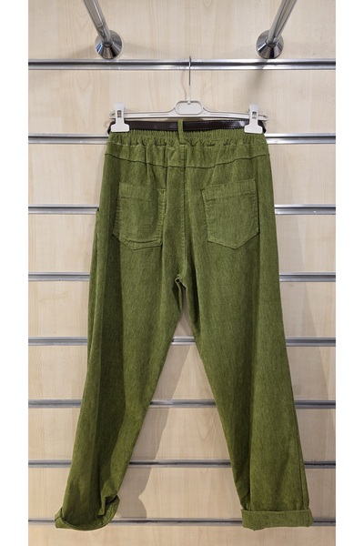 Park Moda Belted Velvet Trousers