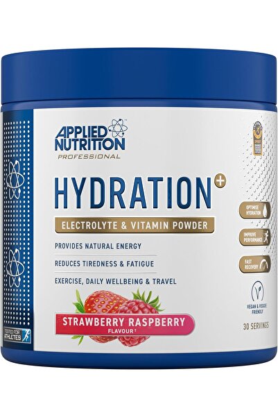 applied nutrition AN Hydration+ Complete Electrolyte & Vitamin, Strawberry Raspberry, 240 Gm