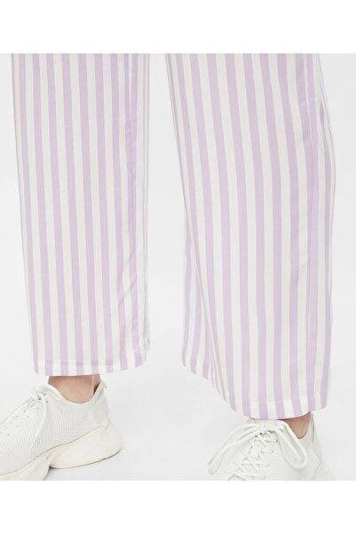 PIECES Pants, Purple